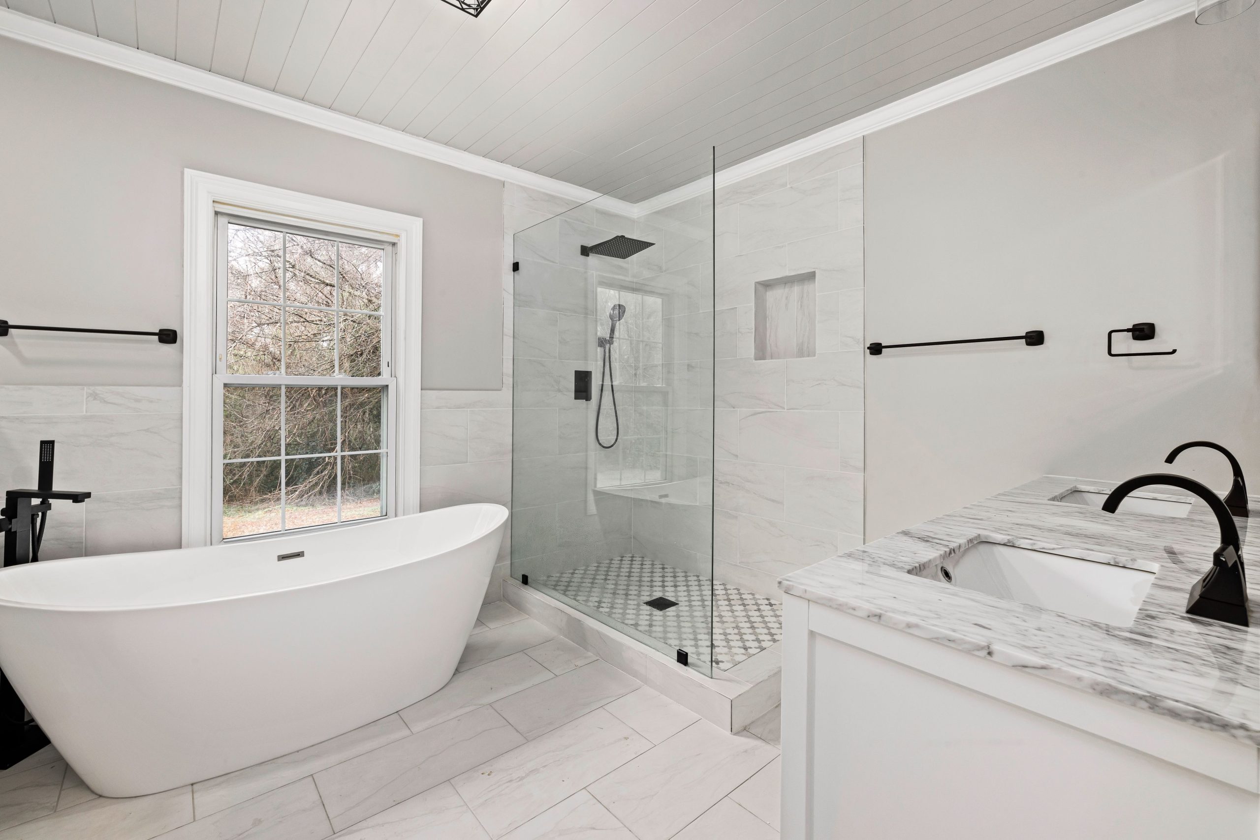 Bath and shower company Ormond Beach Florida custom tile shower installation