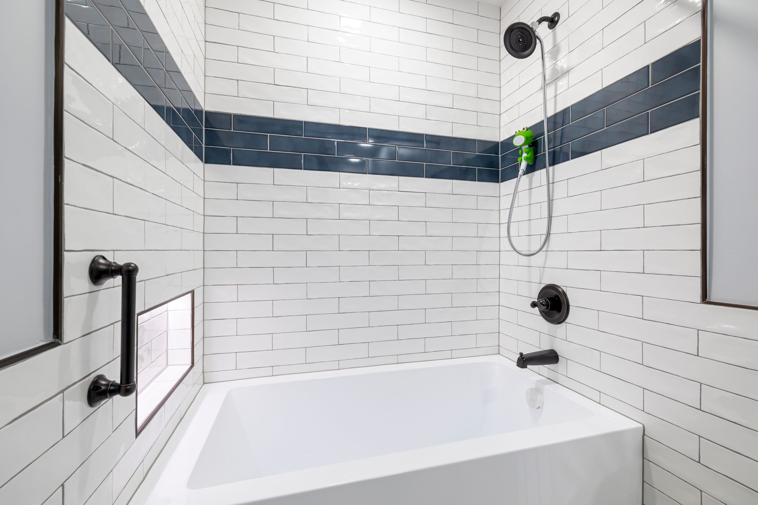 Custom tile shower replacement Ormond Beach
